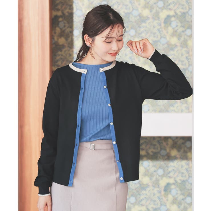 トップス カーディガン 長袖 | Honeys | 詳細画像9 