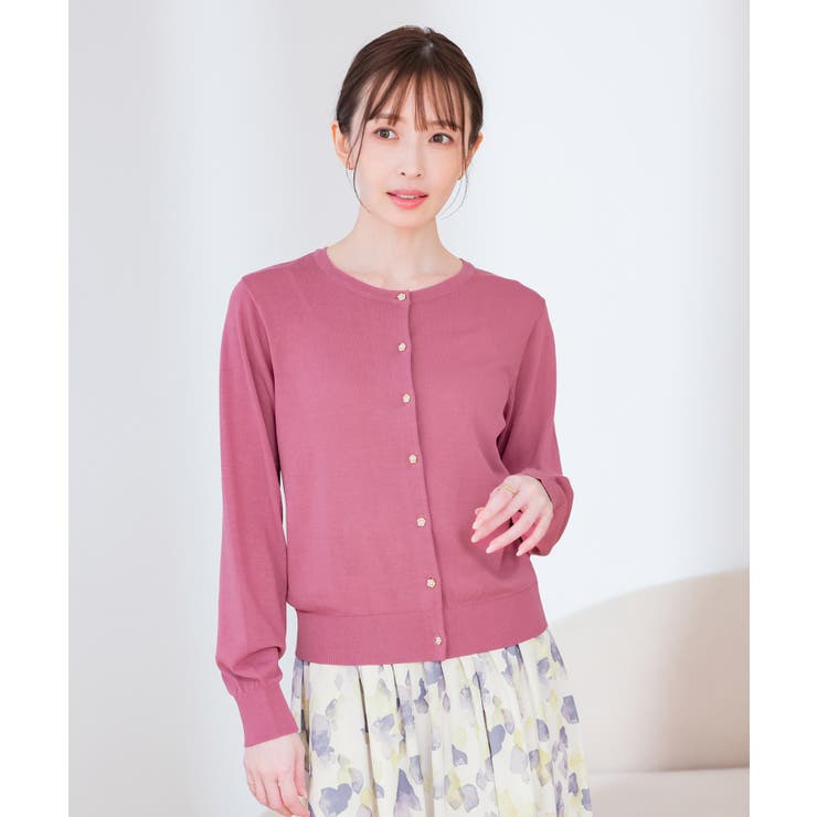 トップス カーディガン 長袖 | Honeys | 詳細画像9 