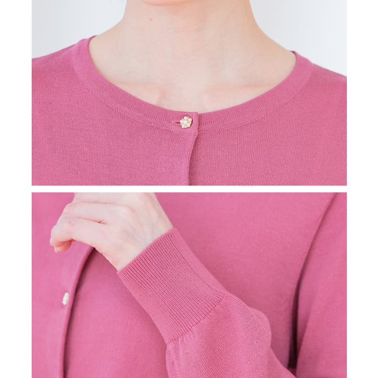 トップス カーディガン 長袖 | Honeys | 詳細画像15 