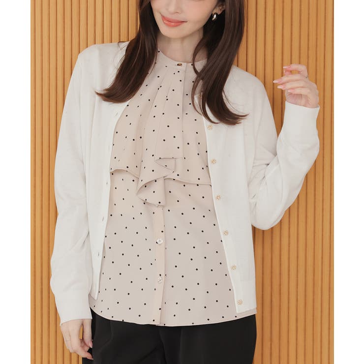 アイボリー | トップス カーディガン 長袖 | Honeys