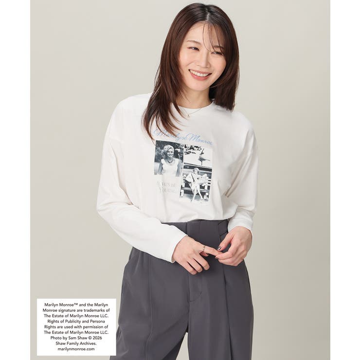 オフ×サックス | トップス Tシャツ ロンＴ | Honeys