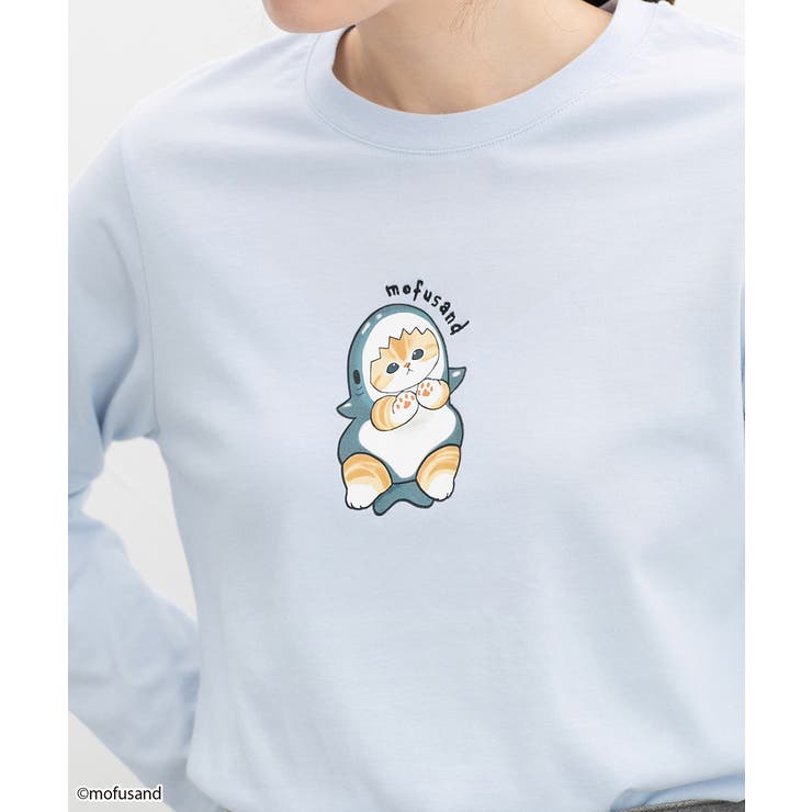 サックス | トップス Tシャツ ロンＴ | Honeys