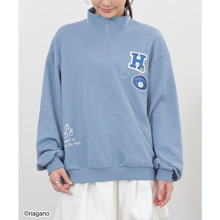ハチワレ | トップス スウェット 長袖 | Honeys