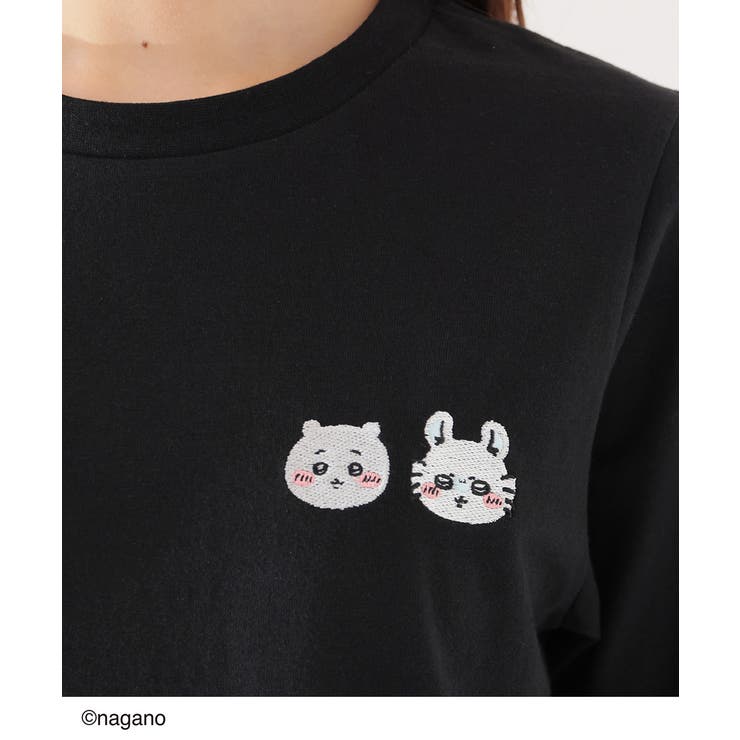 ブラック | トップス Tシャツ 半袖Tシャツ | Honeys