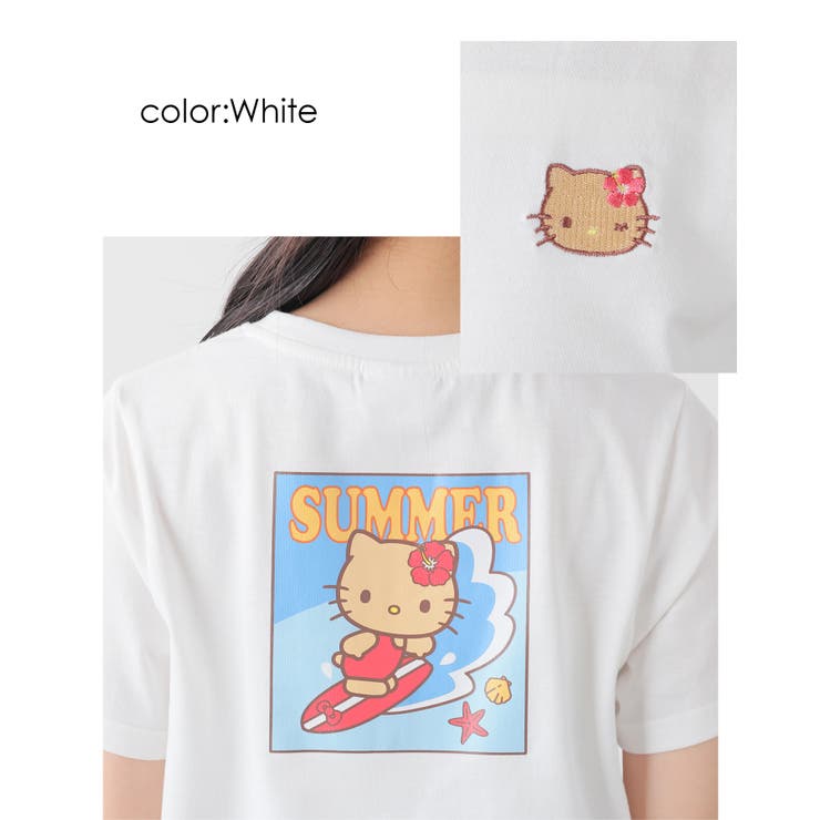 トップス Tシャツ 半袖Tシャツ | Honeys | 詳細画像2 