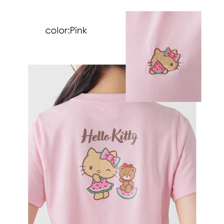 トップス Tシャツ 半袖Tシャツ | Honeys | 詳細画像5 