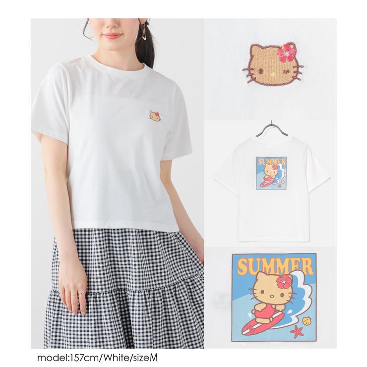 トップス Tシャツ 半袖Tシャツ | Honeys | 詳細画像7 
