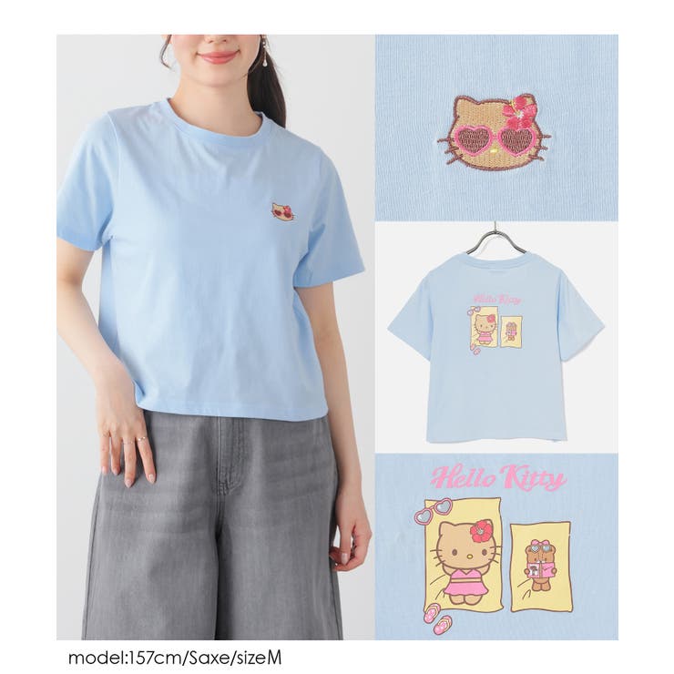 トップス Tシャツ 半袖Tシャツ | Honeys | 詳細画像9 