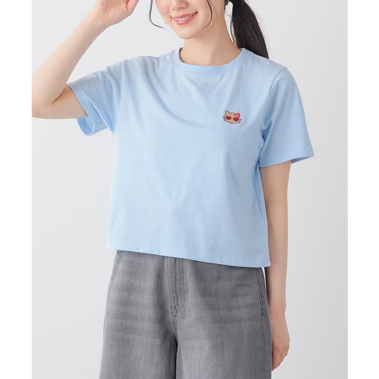 サックス | トップス Tシャツ 半袖Tシャツ | Honeys