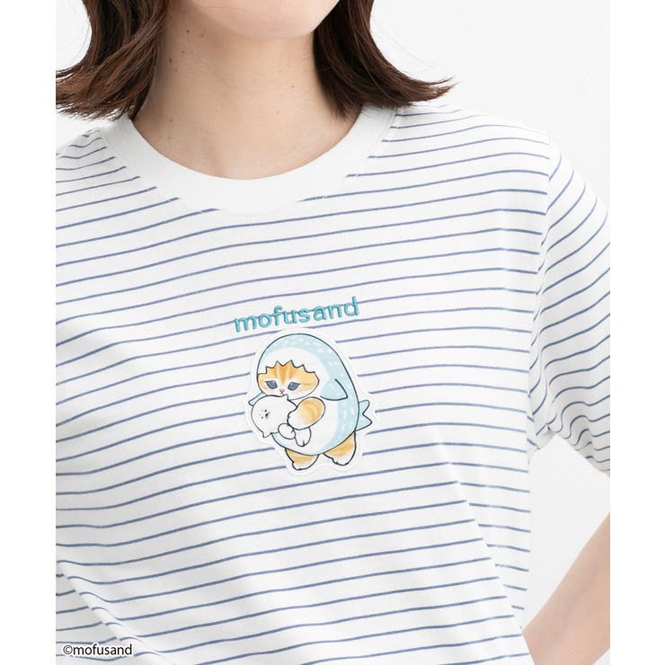 オフ×ブルー | トップス Tシャツ 半袖Tシャツ | Honeys
