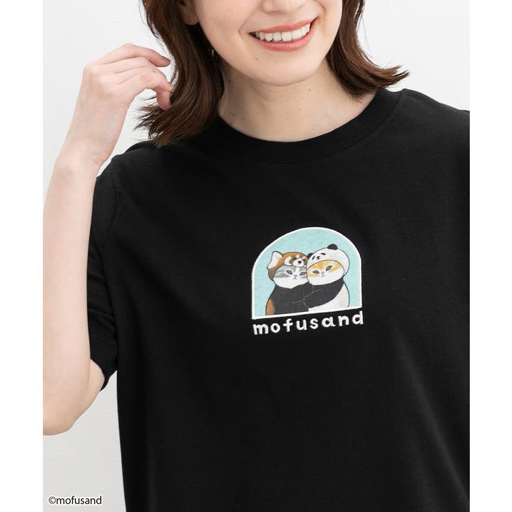 ブラック | トップス Tシャツ 半袖Tシャツ | Honeys