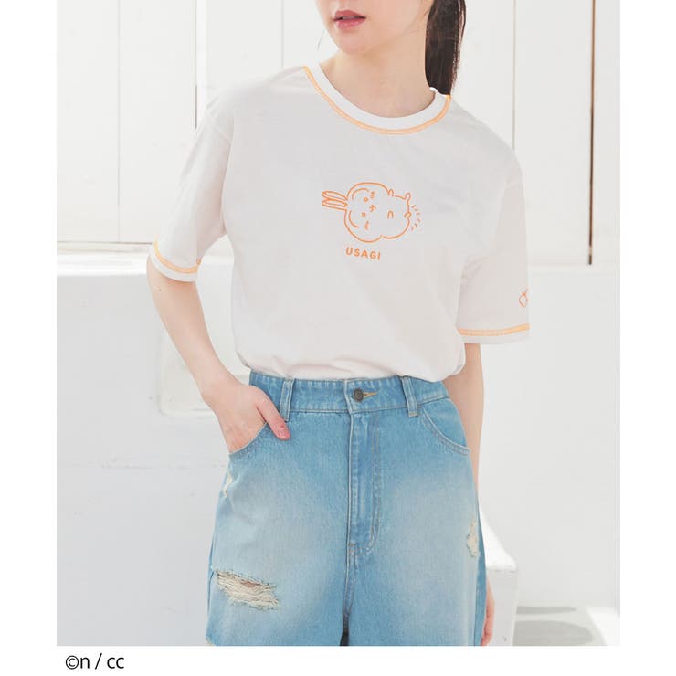 トップス Tシャツ 半袖Tシャツ[品番：HNSW0010889]｜Honeys