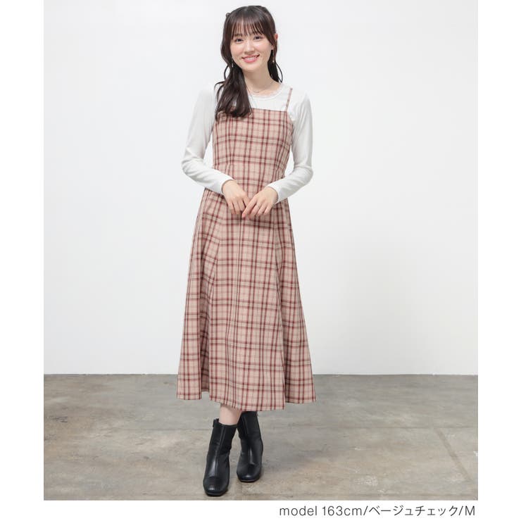 ワンピース ノースリーブ ロング丈 | Honeys | 詳細画像11 