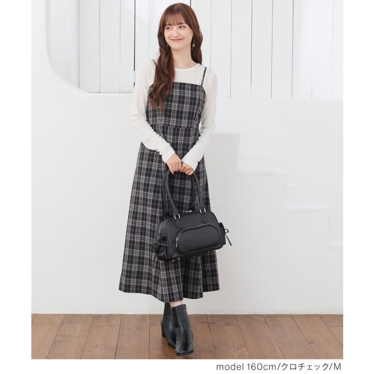 ワンピース ノースリーブ ロング丈 | Honeys | 詳細画像9 