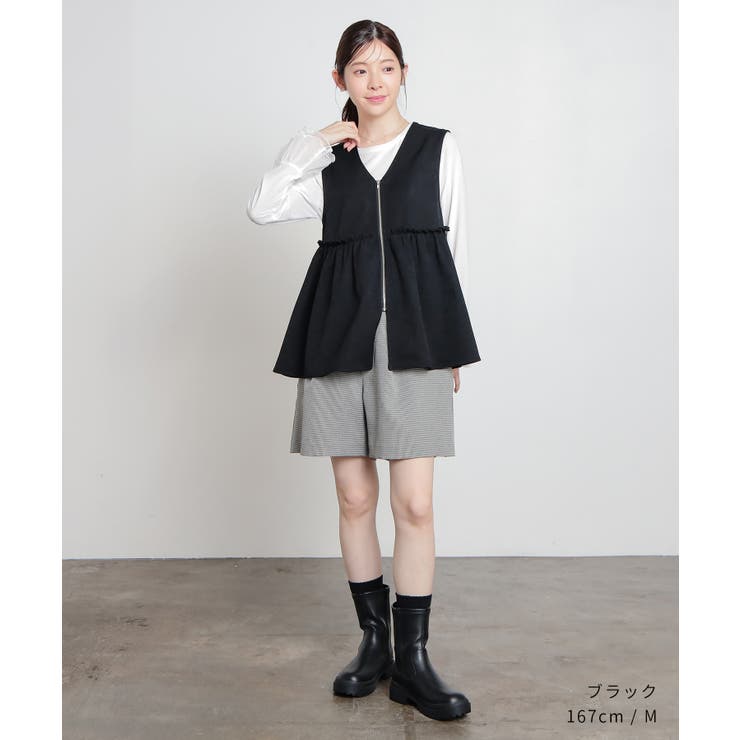 トップス ベスト ジレ | Honeys | 詳細画像2 