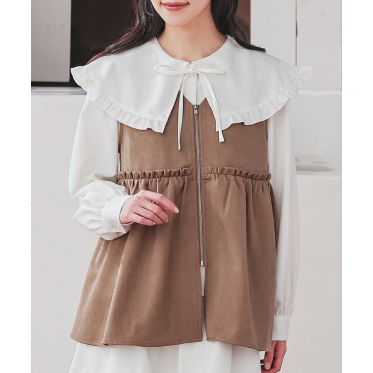 トップス ベスト ジレ | Honeys | 詳細画像6 