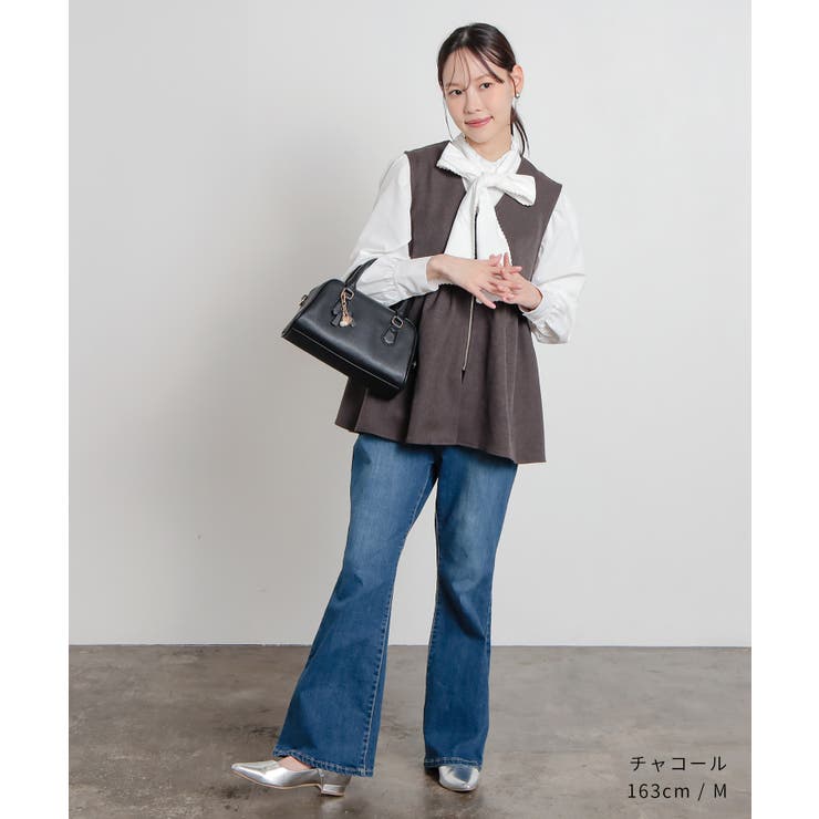 トップス ベスト ジレ | Honeys | 詳細画像7 