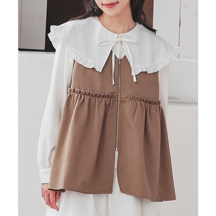 キャメル | トップス ベスト ジレ | Honeys