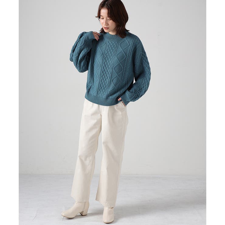 トップス ニット 長袖[品番：HNSW0006431]｜Honeys（ハニーズ）の 