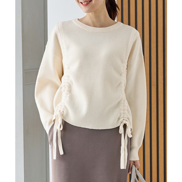 アイボリー | トップス ニット セーター | Honeys