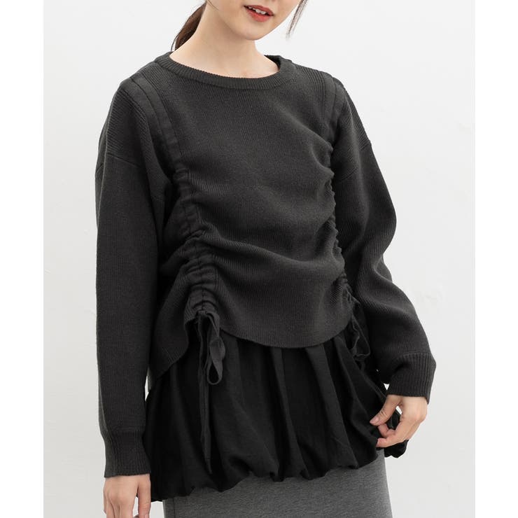 チャコール | トップス ニット セーター | Honeys