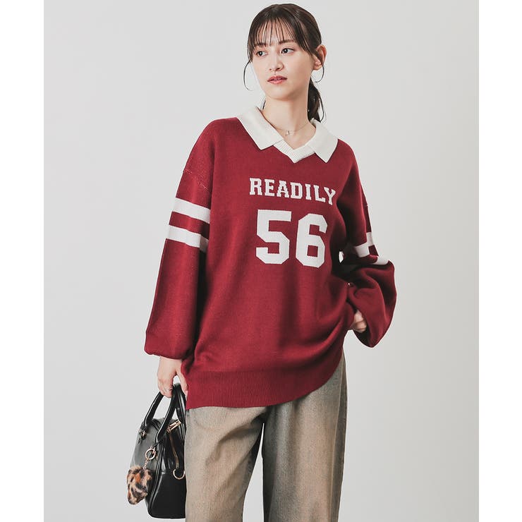 レッド | トップス ニット セーター | Honeys