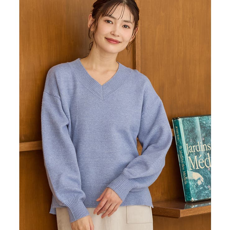 ブルー | トップス ニット セーター | Honeys