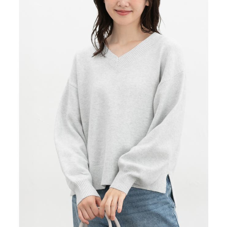 グレー | トップス ニット セーター | Honeys