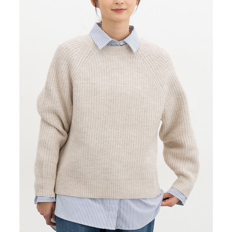 ベージュＭｉｘ | トップス ニット セーター | Honeys