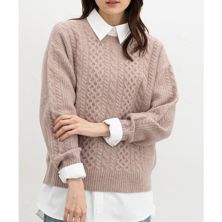 杢モカ | トップス ニット セーター | Honeys