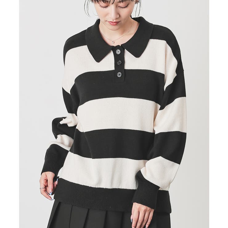 クロ×オフ | トップス ニット セーター | Honeys