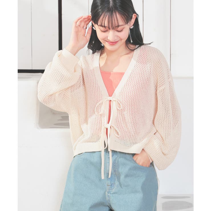 トップス カーディガン 長袖[品番：HNSW0010626]｜Honeys