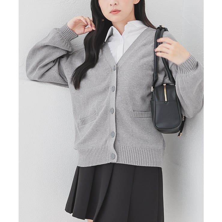 杢グレー | トップス カーディガン 長袖 | Honeys