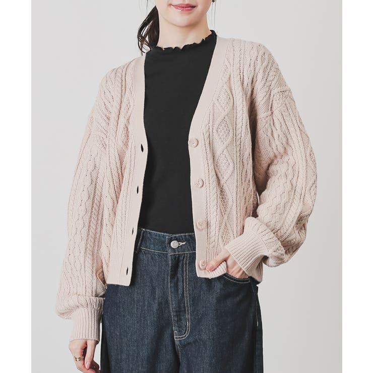 トップス カーディガン 長袖 | Honeys | 詳細画像15 