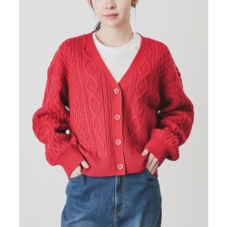 トップス カーディガン 長袖 | Honeys | 詳細画像5 