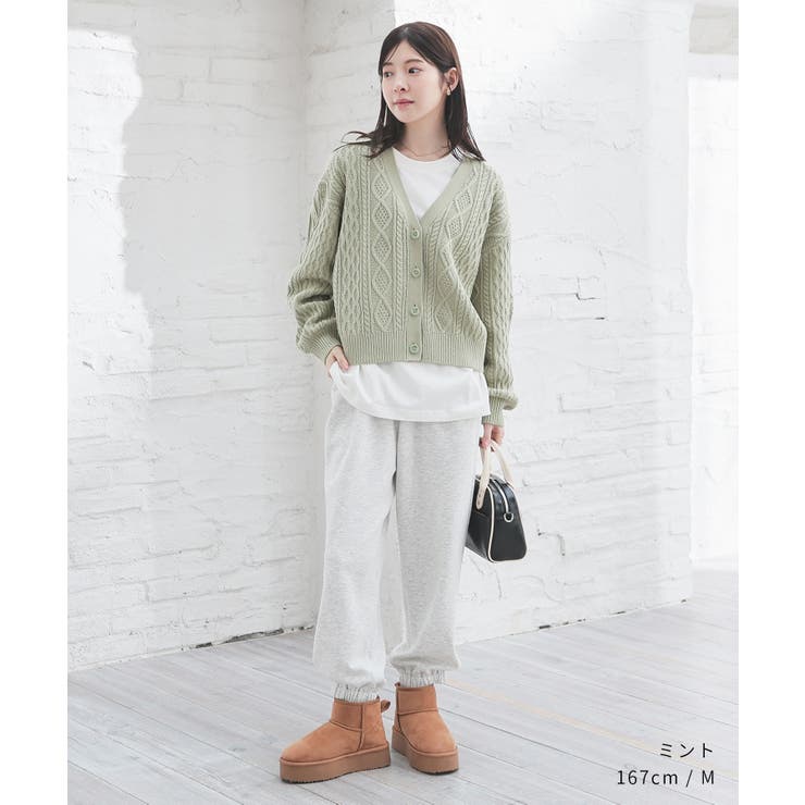 トップス カーディガン 長袖 | Honeys | 詳細画像8 