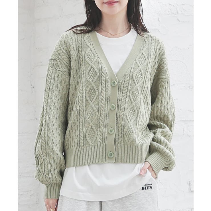 トップス カーディガン 長袖 | Honeys | 詳細画像9 