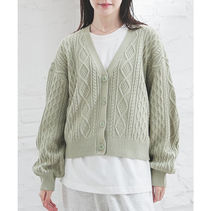 ミント | トップス カーディガン 長袖 | Honeys