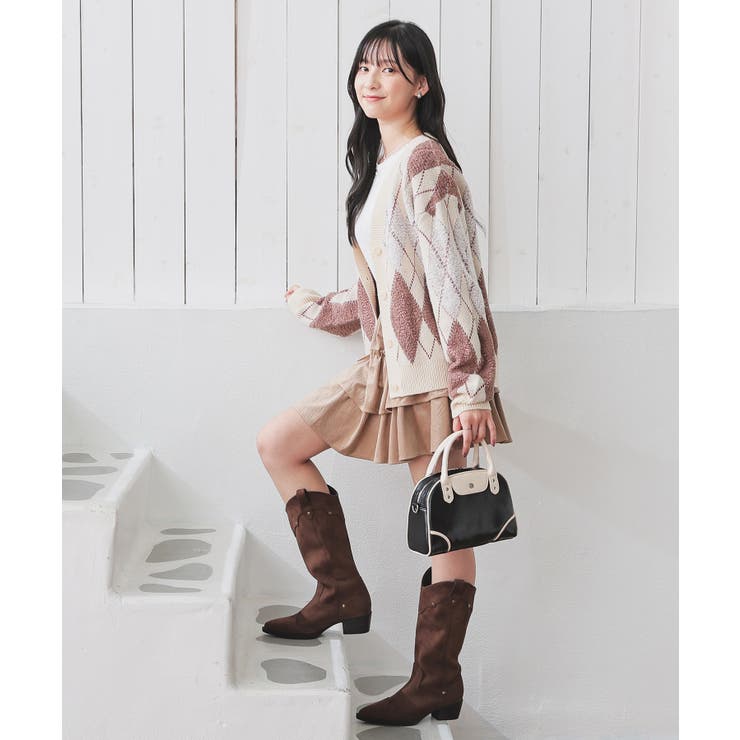 トップス カーディガン 長袖 | Honeys | 詳細画像3 