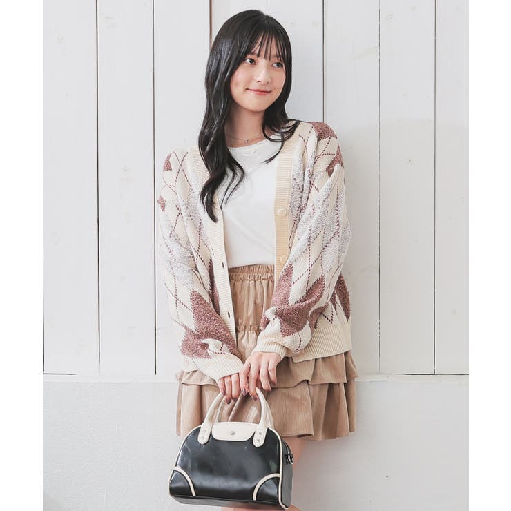 トップス カーディガン 長袖 | Honeys | 詳細画像4 