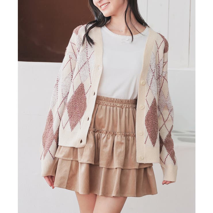 トップス カーディガン 長袖 | Honeys | 詳細画像5 