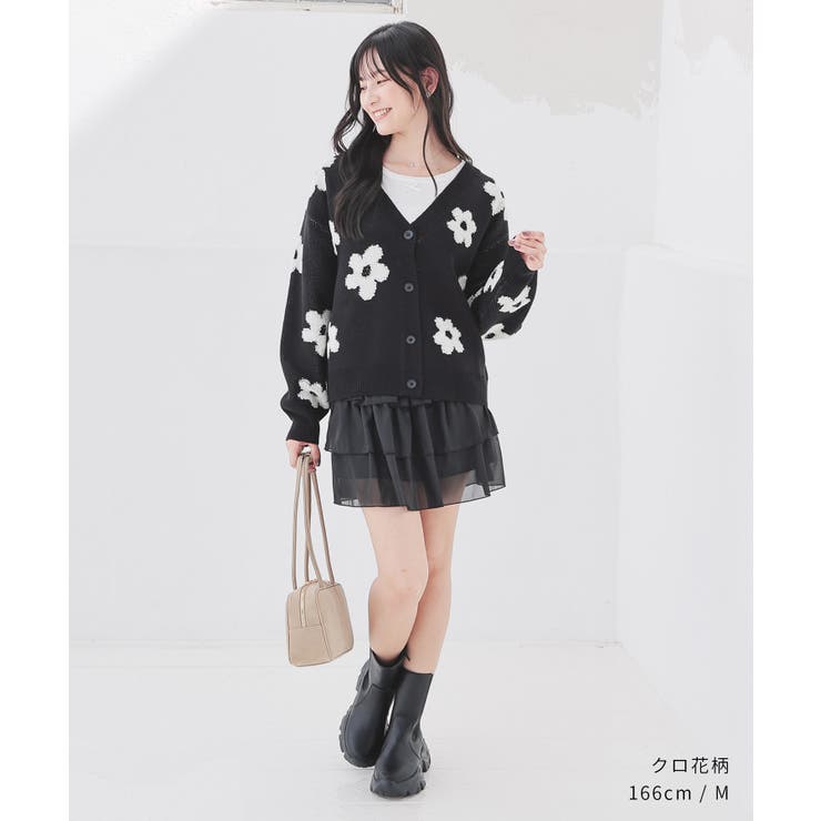 トップス カーディガン 長袖 | Honeys | 詳細画像6 