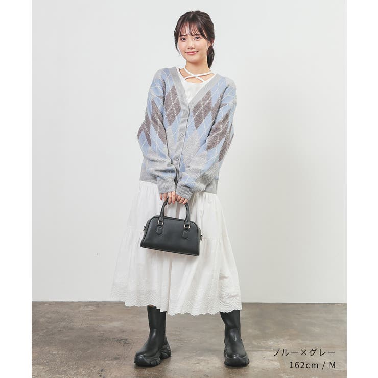 トップス カーディガン 長袖 | Honeys | 詳細画像8 