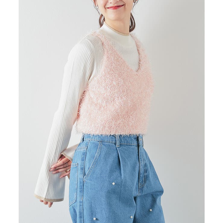 ピンク | トップス ニット セーター | Honeys