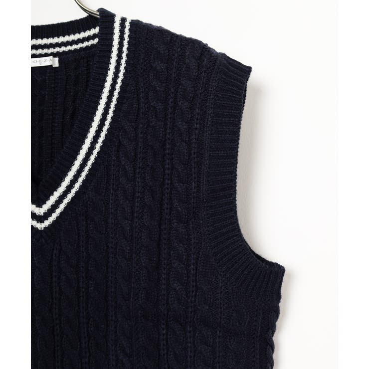 トップス ベスト ニット | Honeys | 詳細画像14 