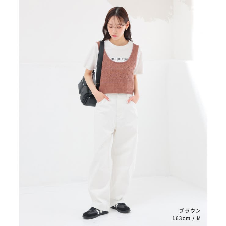 トップス ビスチェ ニット | Honeys | 詳細画像12 