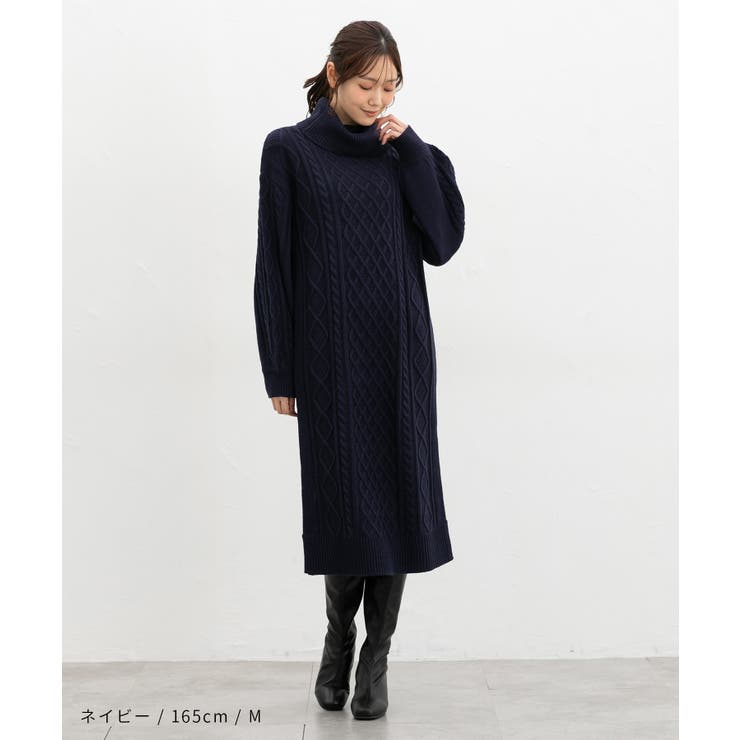 ワンピース 長袖 ロング丈 | Honeys | 詳細画像2 