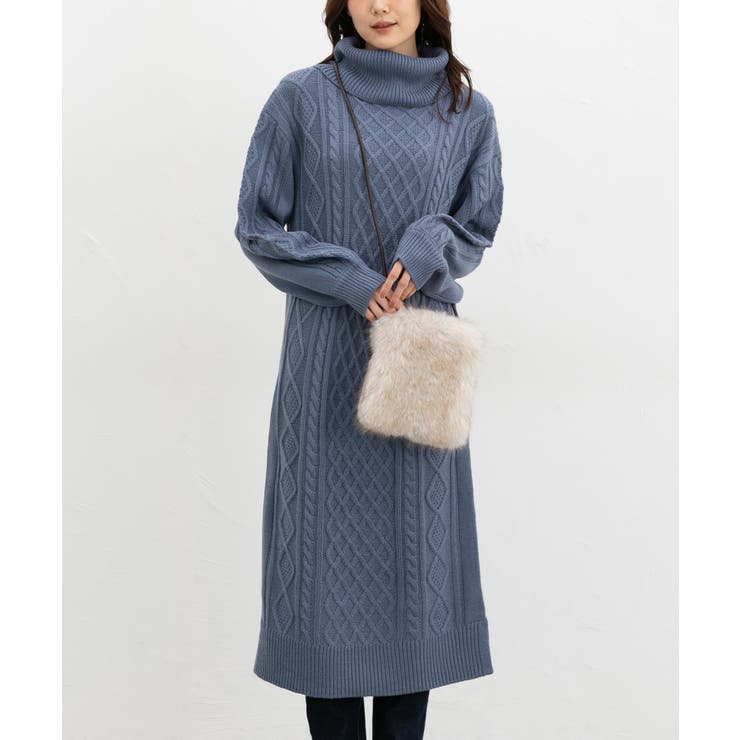 ワンピース 長袖 ロング丈 | Honeys | 詳細画像6 