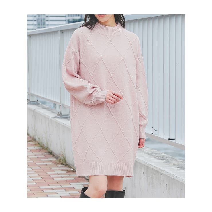 ワンピース 長袖 ミニ丈 | Honeys | 詳細画像14 