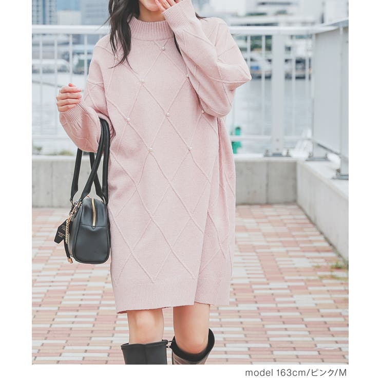 ワンピース 長袖 ミニ丈 | Honeys | 詳細画像7 